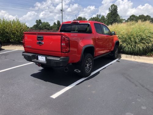 Truck Hardware Gatorback ZR2 Black Wrap Bowtie Mud Flaps - 5/8" Kickback - Set customer photo