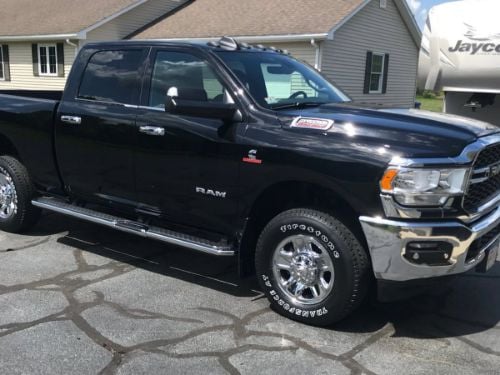 Truck Hardware Gatorback RAM Head Mud Flaps - Set of 4 - Fits 2019-2026 RAM 2500/3500 customer photo