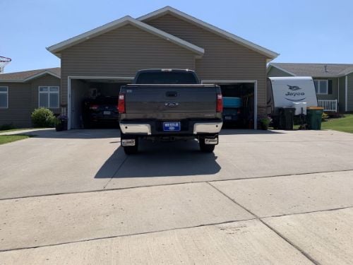 Truck Hardware Gatorback 12"x23" F-250 Mud Flaps customer photo