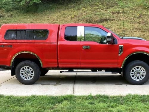 Truck Hardware Gatorback 12"x26" Deer Head & Arrows Mud Flaps customer photo