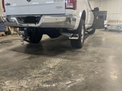 Truck Hardware Gatorback RAM Text Mud Flaps - Set of 4 - Fits 2009-2018 RAM 1500 & 2010-2018 RAM 2500/3500 customer photo