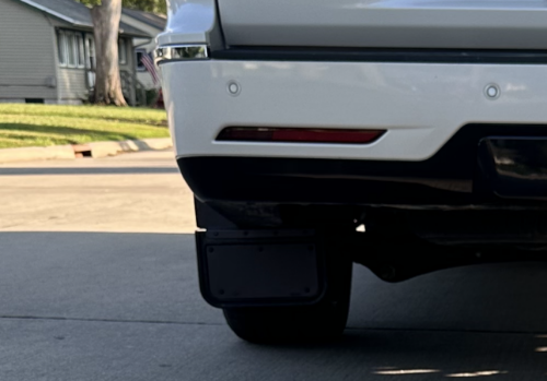 Truck Hardware Gatorback Black Plate Mud Flaps - Rear - 2018-2021 Lincoln Navigator customer photo