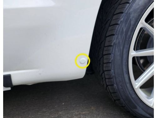 Truck Hardware Front Fender Plugs - 2 Pack - Summit White customer photo