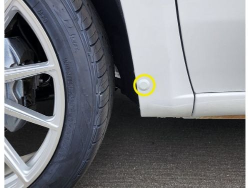Truck Hardware Front Fender Plugs - 2 Pack - Summit White customer photo