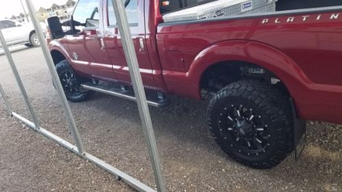 Truck Hardware Gatorback 12"x23" F-350 Mud Flaps customer photo