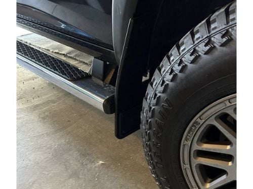 Truck Hardware Gatorback Gunmetal RAM Text Mud Flaps - Set of 4 - Fits 2019-2026 RAM 2500/3500 customer photo