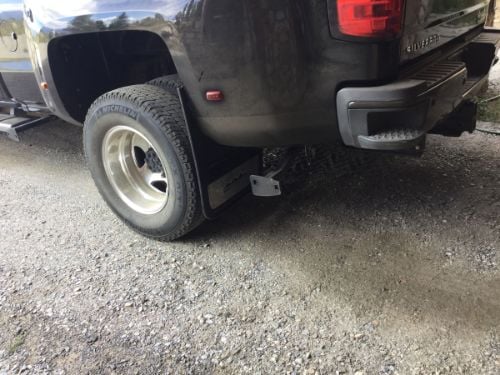 Truck Hardware Gatorback Deer Head & Arrows Dually Mud Flaps - Set of 4 - Fits 2015-2019 Silverado/Sierra 3500HD customer photo