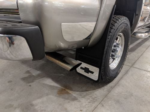 Truck Hardware Gatorback 12"x26" Black Bowtie Mud Flaps customer photo