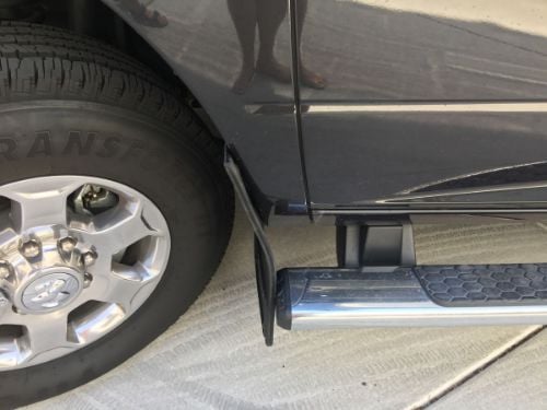 Truck Hardware Gatorback RAM Text Mud Flaps - Front Pair - Fits 2009-2018 RAM 1500 & 2010-2026 RAM 2500/3500 customer photo