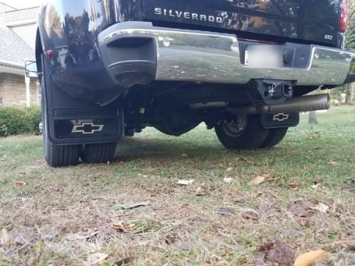 Truck Hardware Gatorback 21"x24" Dually Black Wrap Bowtie Mud Flaps customer photo