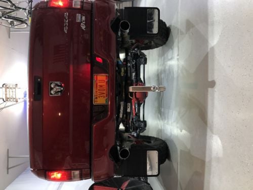 Truck Hardware Gatorback Stainless Plate Mud Flaps - 14" Wide - Anodized Brackets customer photo