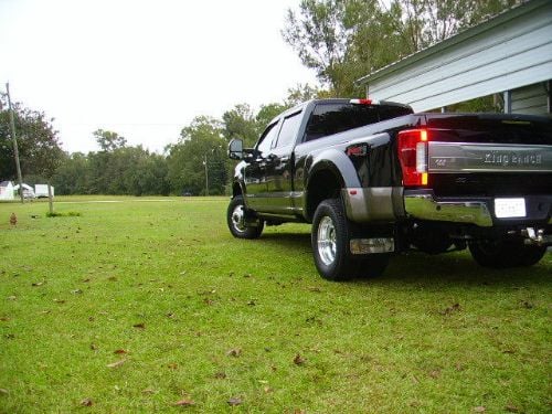 Truck Hardware Gatorback 21"x24" Dually F-350 Mud Flaps - Aluminum Screws customer photo
