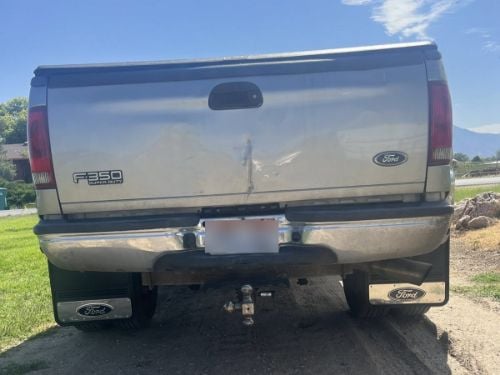 Truck Hardware Gatorback Mud Flap Brackets - 19" Dually - Fits 1999-2016 Ford F-350 customer photo