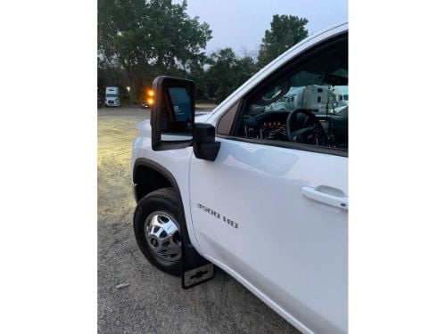 Truck Hardware Gatorback Black Bowtie Dually Mud Flaps - Set of 4 - Fits 2020-2026 Chevy Silverado 3500HD customer photo