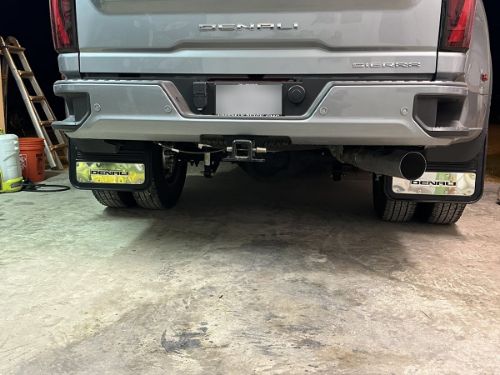 Truck Hardware Gatorback Denali Dually Mud Flaps - Rear Pair - Fits 2020-2026 GMC Sierra 3500HD customer photo