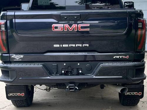 Truck Hardware Gatorback AT4 Black Wrap Mud Flaps - Set of 4 - Fits 2020-2026 GMC Sierra 2500/3500HD customer photo