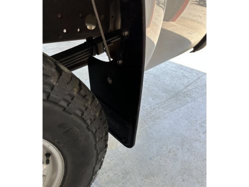 Truck Hardware Gatorback 12"x23" Gold Bowtie Cut Mud Flaps customer photo