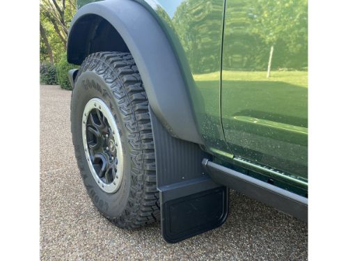 Truck Hardware Gatorback Rubber Mud Flaps - Set of 4 - Fits 2021-2026 Ford Bronco customer photo