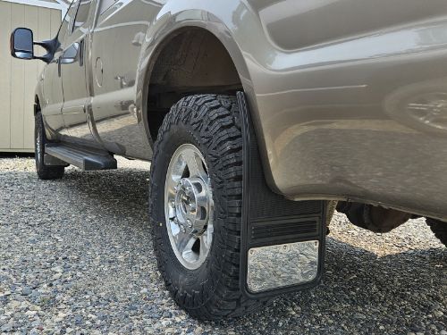 Truck Hardware Gatorback 12"x23" Stainless Plate Mud Flaps customer photo