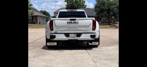 Truck Hardware Gatorback Denali Dually Mud Flaps - Rear Pair - Fits 2020-2026 GMC Sierra 3500HD customer photo