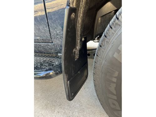 Truck Hardware Gatorback Black Plate Mud Flaps - Front Pair - Fits 2009-2018 RAM 1500 & 2010-2026 RAM 2500/3500 customer photo