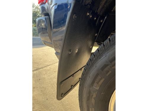 Truck Hardware Gatorback 19"x24" Dually Black Plate Mud Flaps customer photo