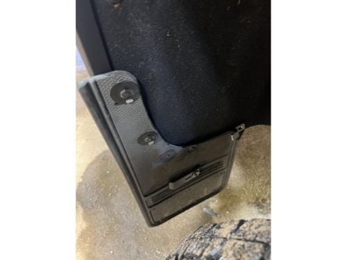 Truck Hardware Gatorback Rubber Dually Mud Flaps - Set of 4 - Fits 2020-2026 Chevy Silverado 3500HD customer photo