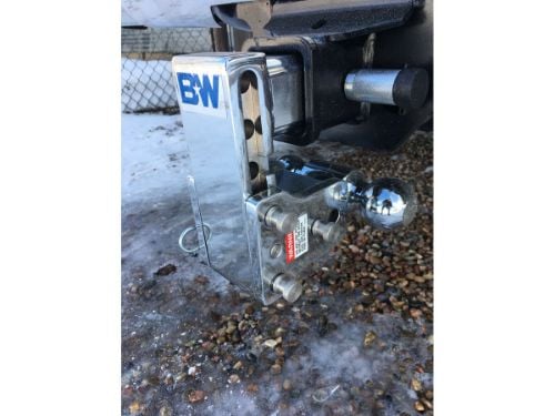 B&W 2.5" Tow & Stow - 5" Drop - Chrome - Dual Ball - 2" & 2 5/16" Balls customer photo