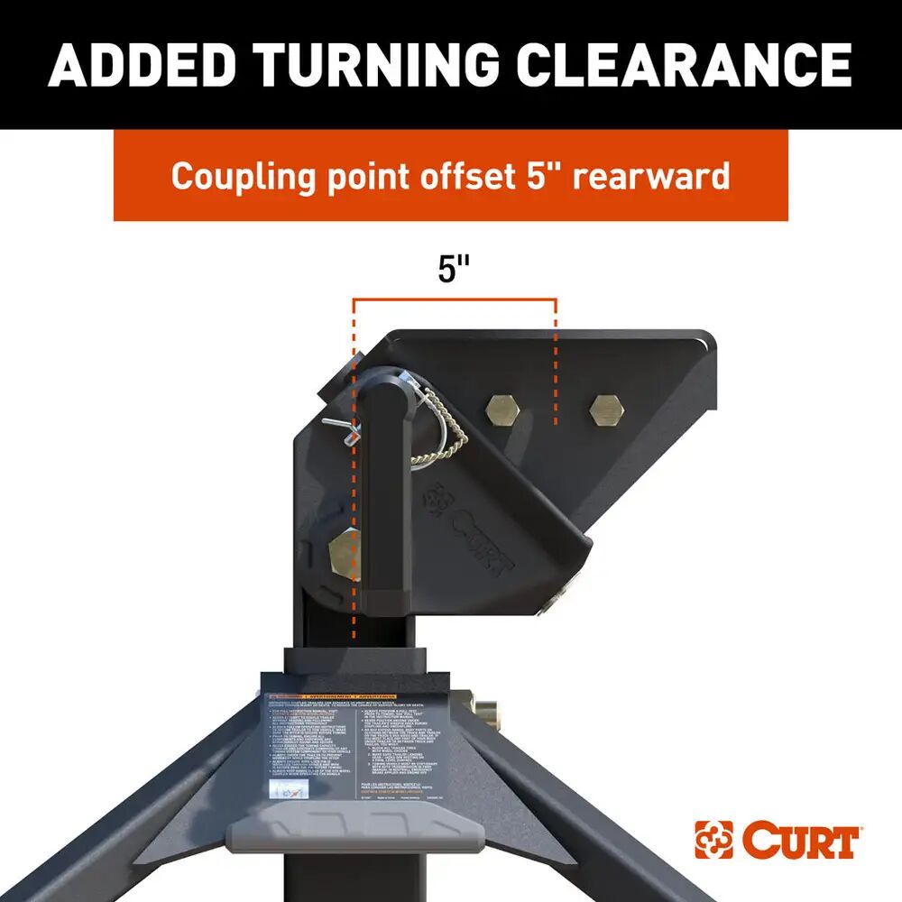 Curt CrossWing Lightweight 5th Wheel Hitch