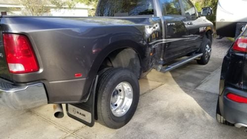 Truck Hardware Gatorback 21"x24" Dually RAM Horizontal Mud Flaps customer photo