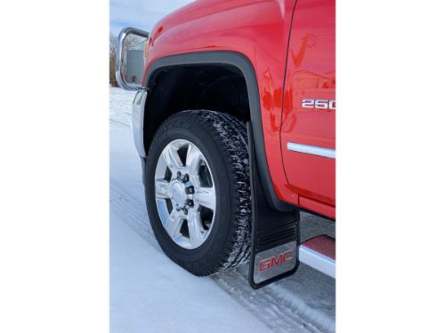 Truck Hardware Gatorback 12"x26" GMC Red Cut Mud Flaps customer photo