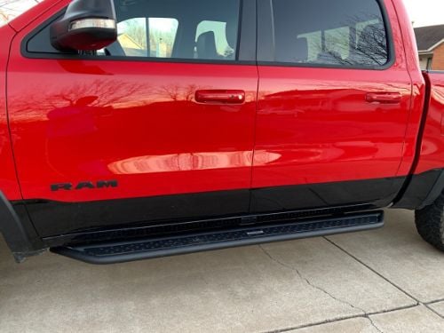 Go Rhino Dominator D6 Side Steps - Crew Cab customer photo