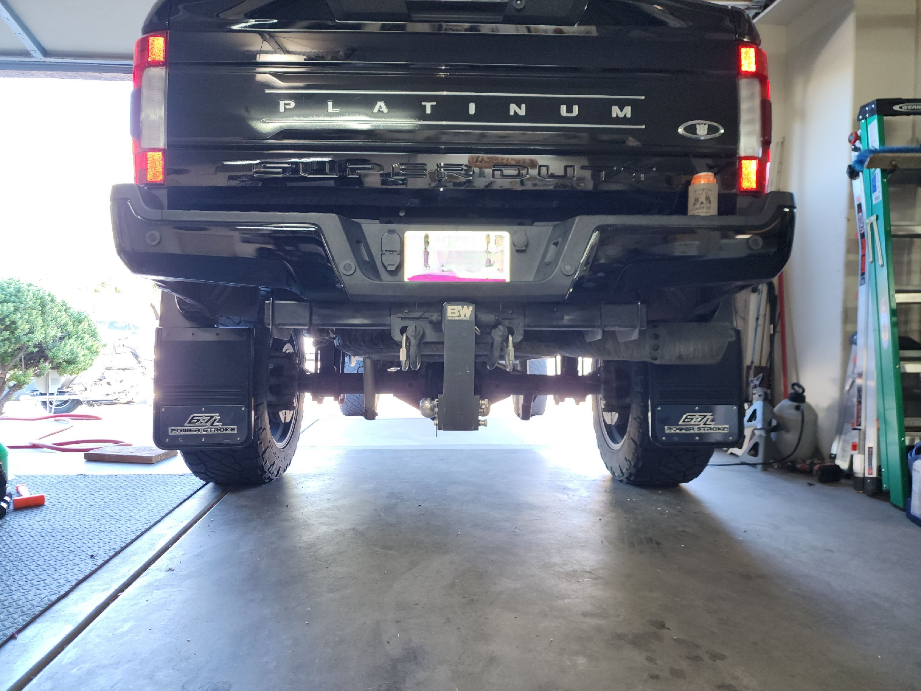 thumbnail image 2 of Wisco Direct - 2015-2022 Ford Edge Gatorback No Drill Mud Flaps With Ford Logo Plate & Black 2 of 13