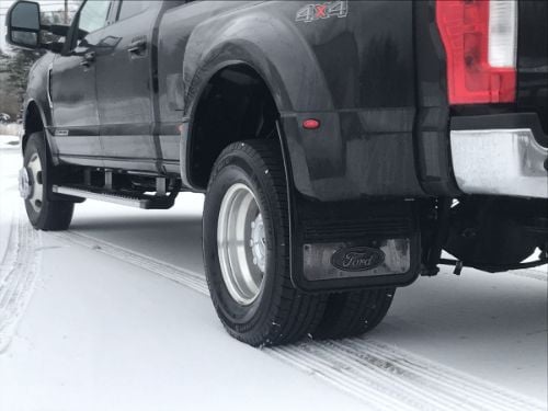 Truck Hardware Gatorback 21"x24" Dually Gunmetal Ford Mud Flaps customer photo