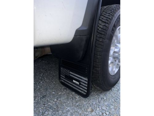 Truck Hardware Gatorback Black American Flag Mud Flaps - Set of 4 - Fits 2020-2026 Chevy Silverado 2500/3500HD customer photo