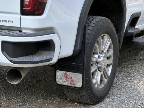 Truck Hardware Gatorback Stainless Plate Mud Flaps & Caps - Set of 4 - Fits 2020-2026 GMC Sierra 2500/3500HD customer photo