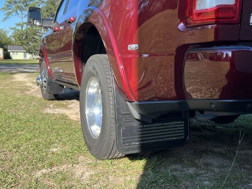 Truck Hardware Gatorback Black American Flag Dually Mud Flaps - Set of 4 - Fits 2010-2026 RAM 3500 customer photo
