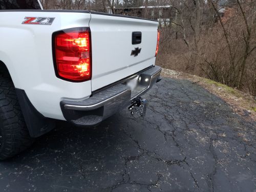 B&W 2" Tow & Stow - 5" Drop - Chrome - Tri-Ball customer photo