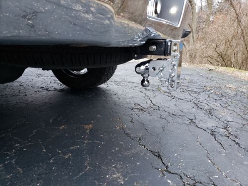 B&W 2" Tow & Stow - 5" Drop - Chrome - Tri-Ball customer photo