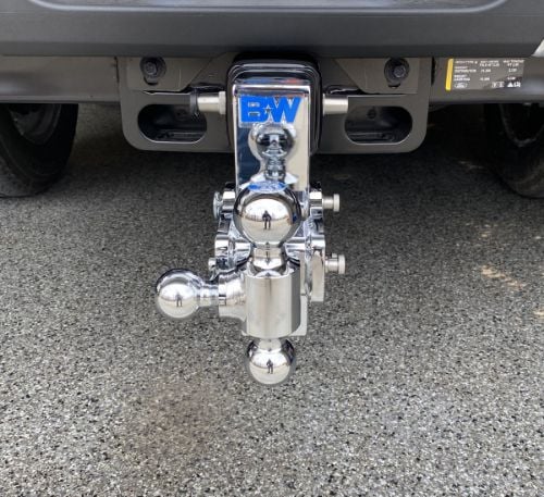 B&W 2.5" Tow & Stow - 7" Drop - Chrome - Tri-Ball customer photo