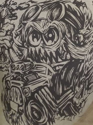 SharpTruck T-Shirt - Gremlin customer photo