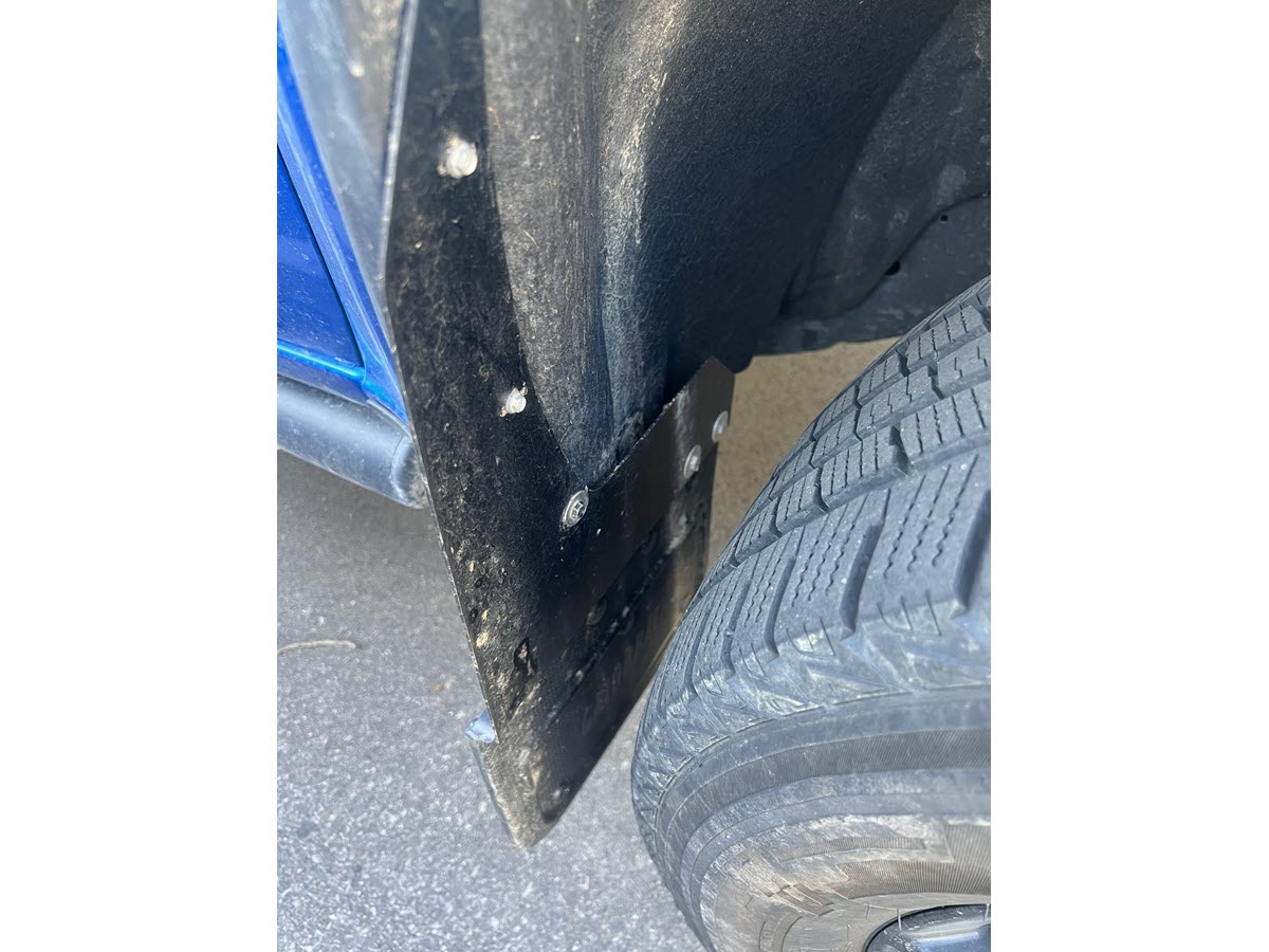 Chevrolet Colorado ZR2 Mudflaps Gatorback Black Wrapped Mudflap Set For 2023 Chevrolet Colorado ZR2 - 4-Piece No-Drill Installation Truck Mud Flaps