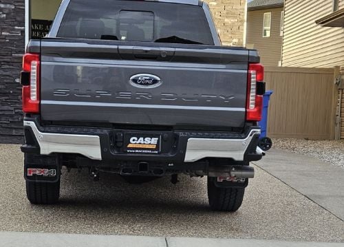 Truck Hardware Gatorback Black Wrap FX4 Mud Flaps - Set of 4 - Fits 2023-2026 Ford F-250/F-350 customer photo