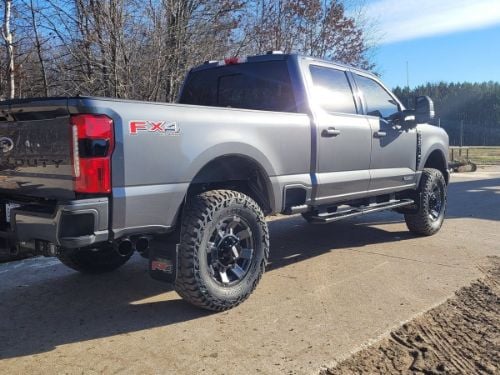 Truck Hardware Gatorback Rubber Offset Mud Flaps - Set of 4 - Fits 2023-2026 Ford F-250/F-350 customer photo