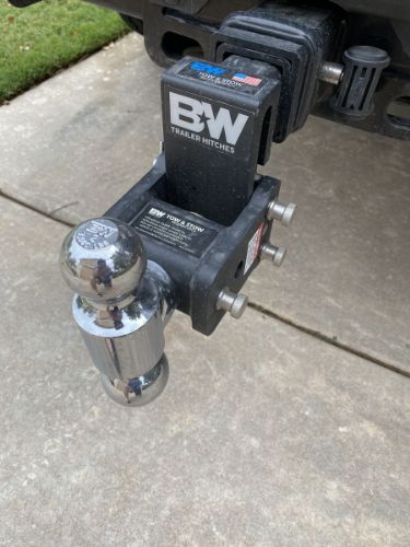 B&W 2" Tow & Stow - 3" Drop - Black - Dual Ball - 2" & 2 5/16" Balls customer photo