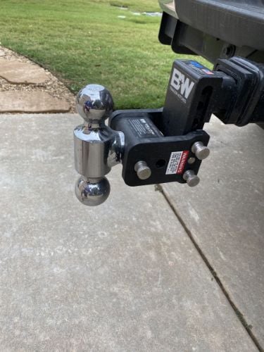 B&W 2" Tow & Stow - 3" Drop - Black - Dual Ball - 2" & 2 5/16" Balls customer photo