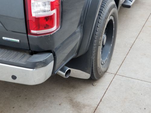 Luverne Rubber Mud Guards - 12"x23" - Rear customer photo