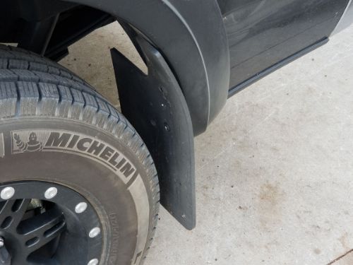 Luverne Rubber Mud Guards - 12"x23" - Rear customer photo