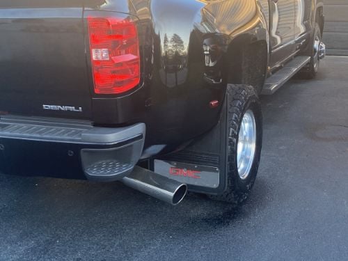 Truck Hardware Gatorback 21"x24" Dually Red GMC Mud Flaps customer photo