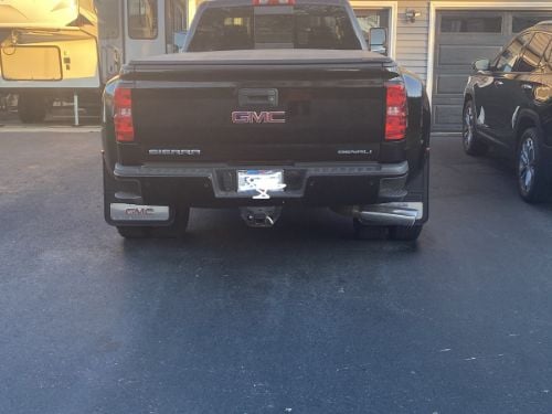 Truck Hardware Gatorback 21"x24" Dually Red GMC Mud Flaps customer photo